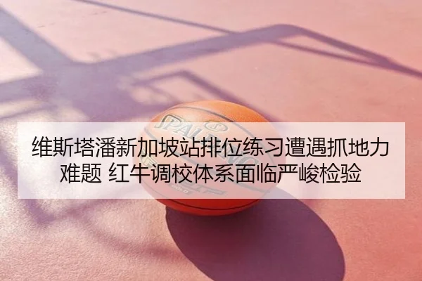 维斯塔潘新加坡站排位练习遭遇抓地力难题 红牛调校体系面临严峻检验（TIANBOSPORTS）